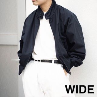 コモリ(COMOLI)のLE 22aw WIDE Harrington jacket エルイー(ブルゾン)