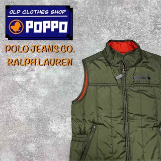 ポロラルフローレン(POLO RALPH LAUREN)のポロジーンズラルフローレン☆ミリタリーリバーシブル中綿ベスト(ベスト/ジレ)