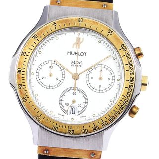 ウブロ(HUBLOT)のベルト訳あり ウブロ HUBLOT 1620.2 MDM YGベゼル クロノグラフ クォーツ メンズ _782954(腕時計(アナログ))