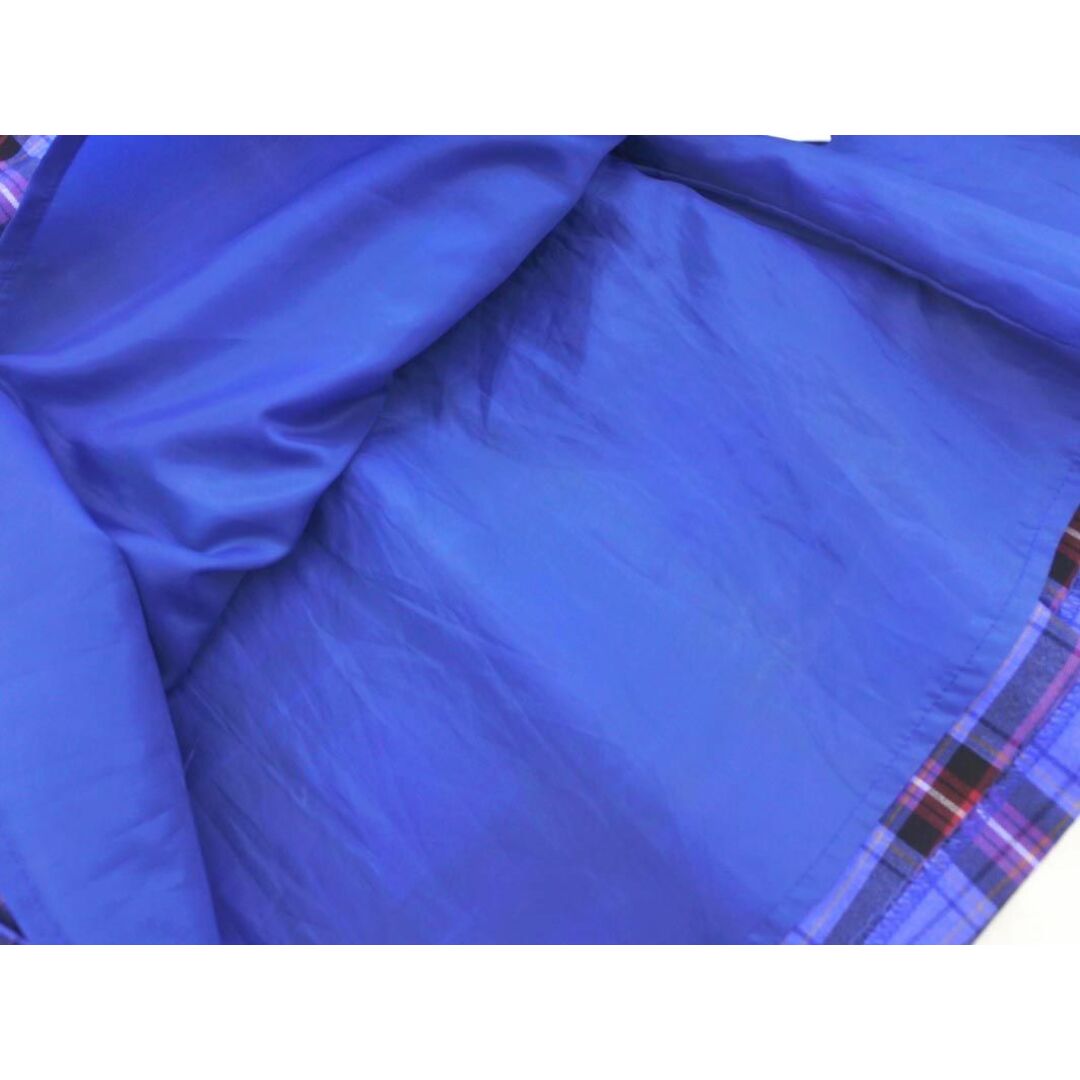 And Couture(アンドクチュール)のアンドクチュール チェック ベルト付き ロング スカート size36/青 ◇■ レディース レディースのスカート(ロングスカート)の商品写真