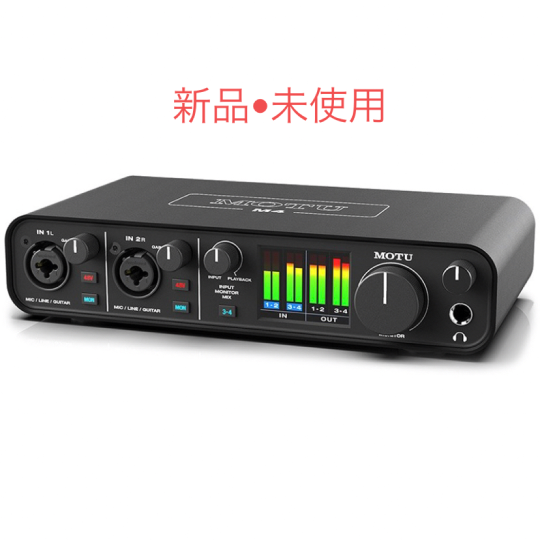 新品 MOTU(モツ) M4 オーディオインターフェイス 楽器のDTM/DAW(オーディオインターフェイス)の商品写真