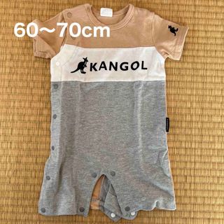 カンゴール(KANGOL)のKANGOL 半袖 カバーオール 60～70cm(カバーオール)