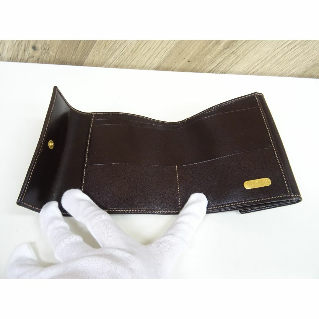 FENDI(フェンディ)のK広007/ FENDI Wフラップ 財布 ズッカ キャンバス レザー メンズのファッション小物(折り財布)の商品写真