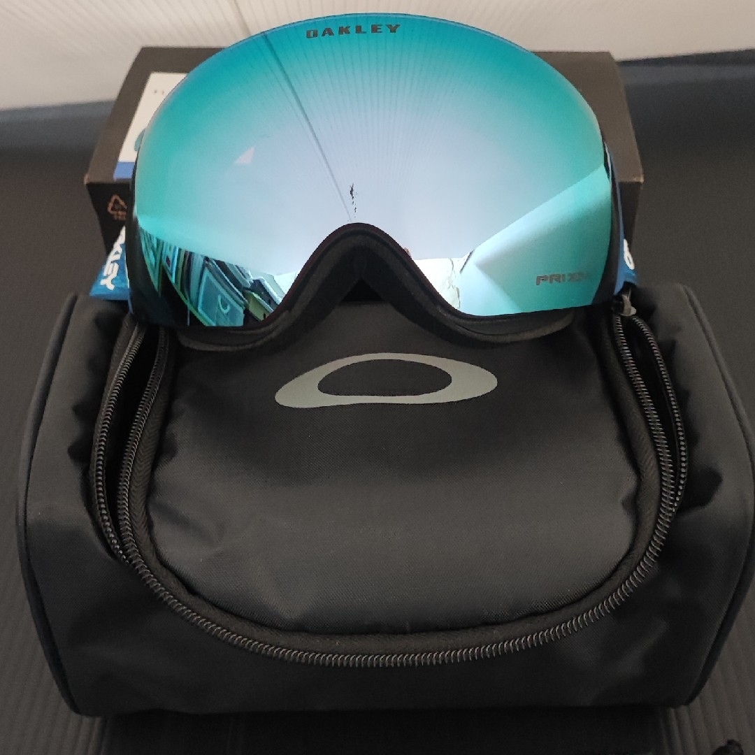 Oakley - OAKLEY FLIGH Flight Deck M Navy Blaze wの通販 by shot ...