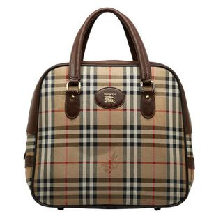 バーバリー(BURBERRY)のバーバリー ノバチェック シャドーホース ハンドバッグ キャンバス レディース BURBERRY 【1-0126256】(ハンドバッグ)