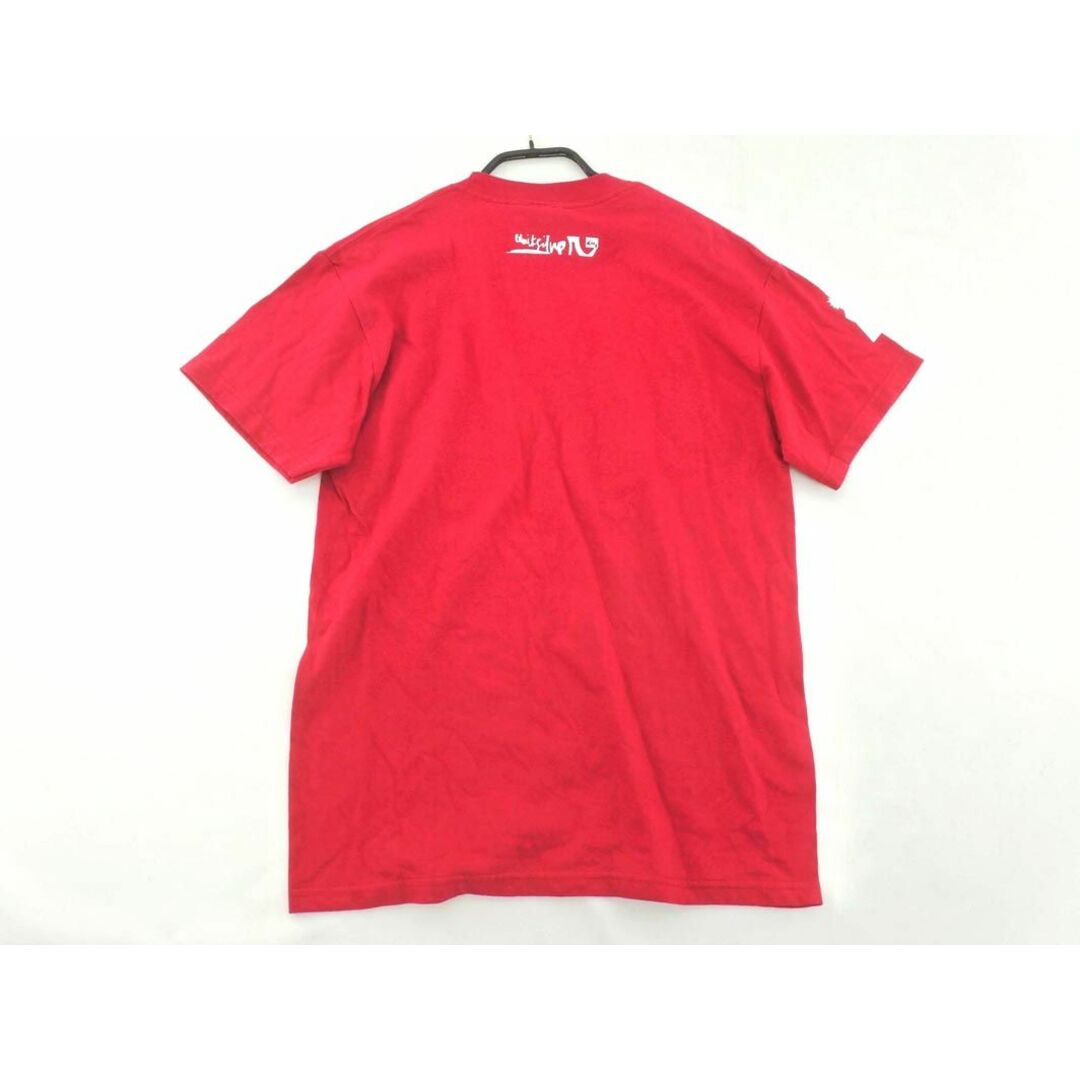 QUIKSILVER(クイックシルバー)のQUIKSILVER クイックシルバー ロゴ プリント Tシャツ sizeS/赤 ■◆ メンズ メンズのトップス(Tシャツ/カットソー(半袖/袖なし))の商品写真