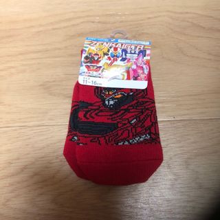 新品　ゼンカイジャー　靴下　赤(靴下/タイツ)