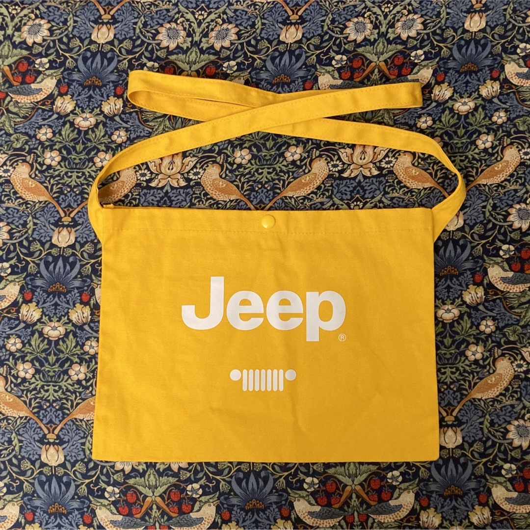 Jeep(ジープ)の未使用 JEEP サコッシュ🍋イエロー🍋 エンタメ/ホビーのコレクション(ノベルティグッズ)の商品写真