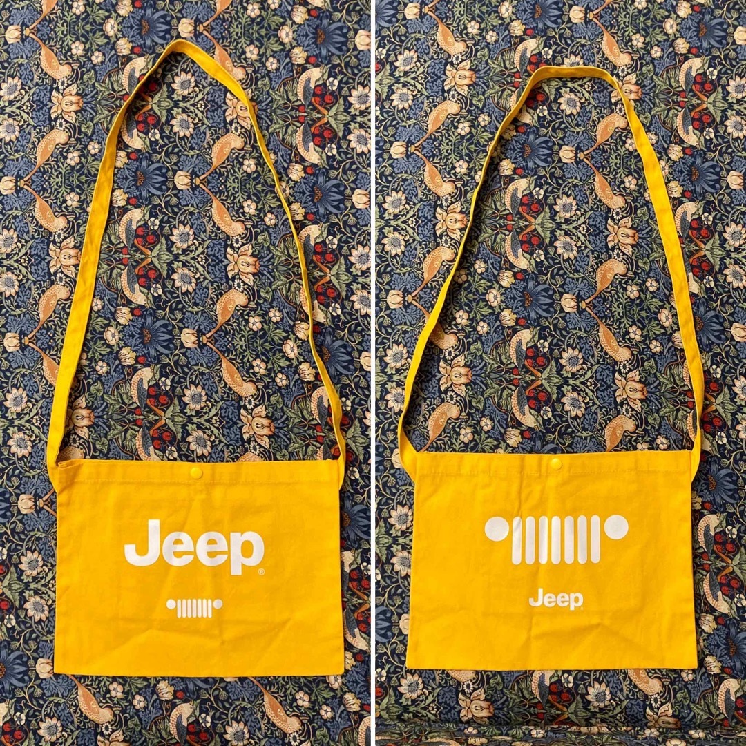 Jeep(ジープ)の未使用 JEEP サコッシュ🍋イエロー🍋 エンタメ/ホビーのコレクション(ノベルティグッズ)の商品写真