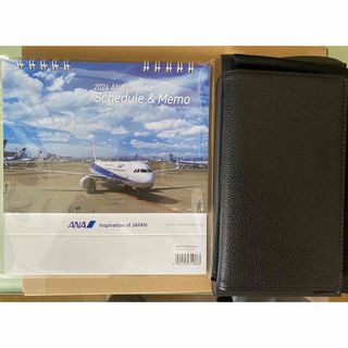 エーエヌエー(ゼンニッポンクウユ)(ANA(全日本空輸))の全日空　卓上カレンダーと手帳セット2024(カレンダー/スケジュール)