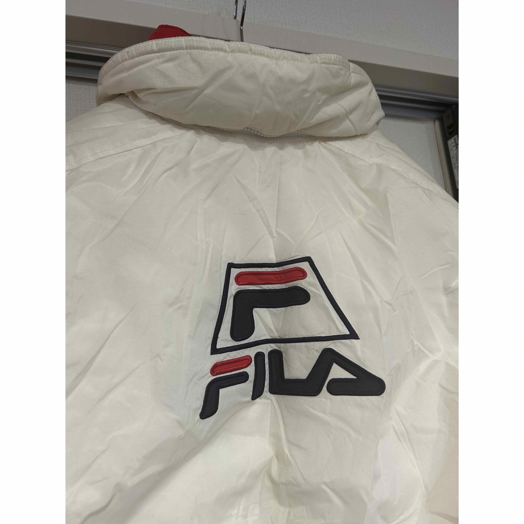 FILA(フィラ)のFILA フィラ　中綿ジャケット　白　XL ヴィンテージ　グラントヒル　 メンズのジャケット/アウター(ダウンジャケット)の商品写真