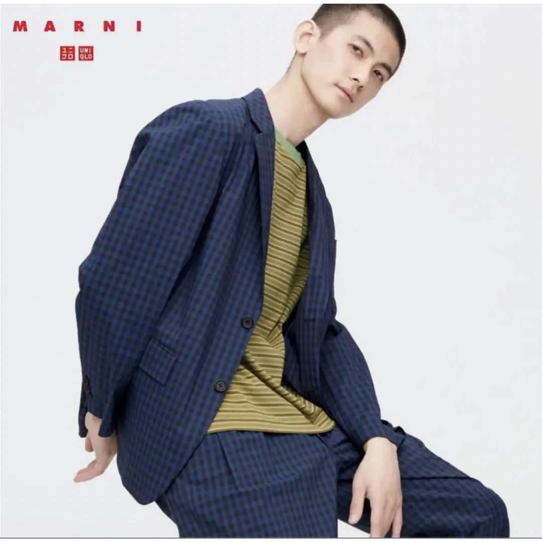 UNIQLO - MARNI UNIQLO コラボ マルニジャケットの通販 by たか UNIQLO - MARNI UNIQLO コラボ マルニジャケットの通販 by たか