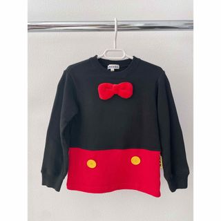 ディズニー(Disney)のミッキーマウス　なりきり　トレーナー　１１０㎝(Tシャツ/カットソー)