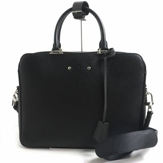 ルイヴィトン(LOUIS VUITTON)の未使用品▼定価654500円 LOUIS VUITTON ルイヴィトン M54381 トリヨンレザー アルマンド・ブリーフケース MM 2WAY 黒 メンズ 箱・袋付き(ビジネスバッグ)