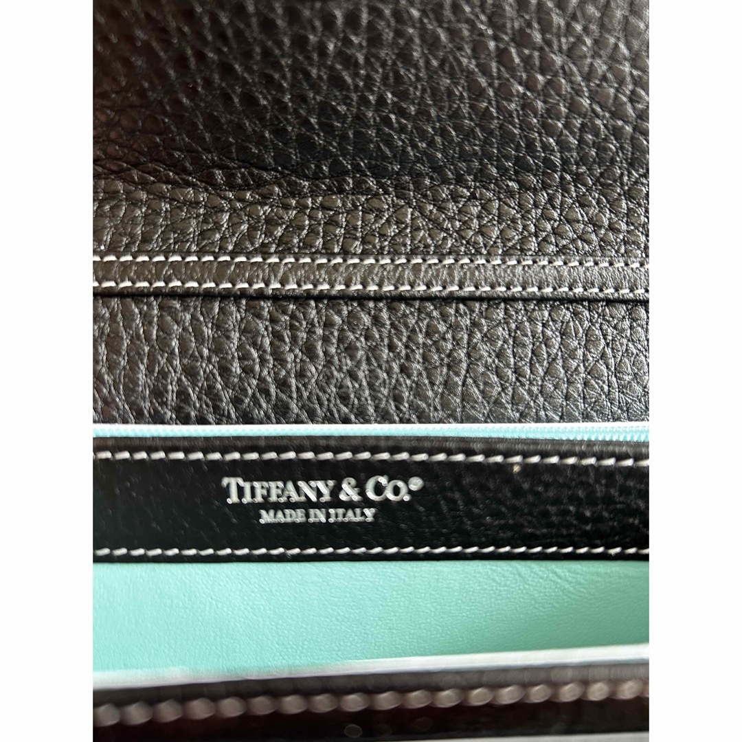 Tiffany & Co.(ティファニー)の正規品　Tiffany お財布ポシェット　黒 レディースのファッション小物(財布)の商品写真