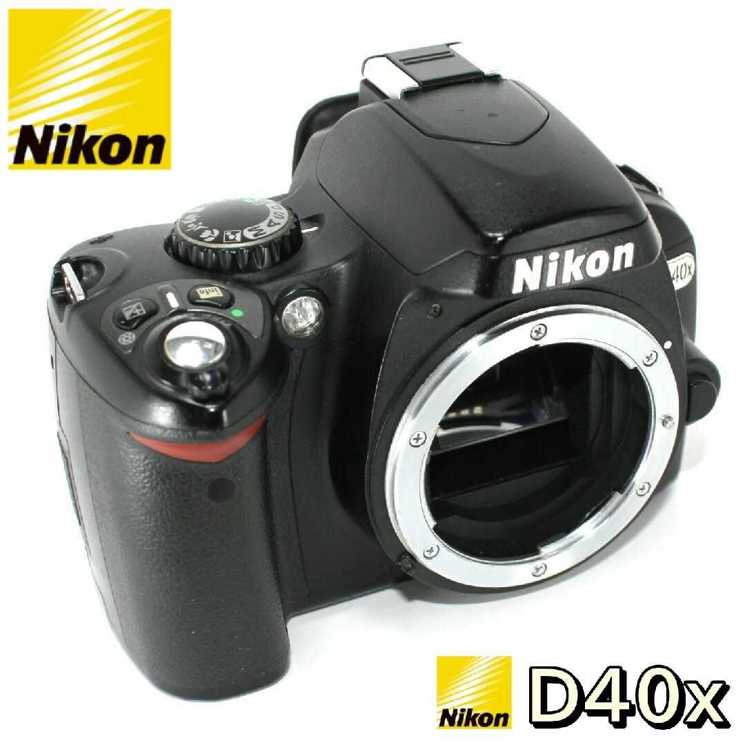 Nikon D40x デジタル一眼レフカメラ☆CCDセンサー☆入門機✨完動品✨