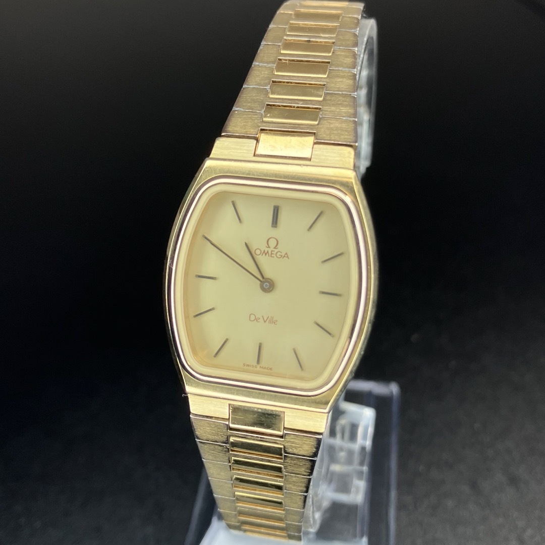OMEGA - 【良品 可動品】 オメガ デビル 腕時計 レディース トノー型