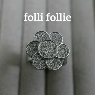 フォリフォリ(Folli Follie)のSamMi様専用　3点同梱　フォリフォリ リング 指輪 シルバー 14号 花(リング(指輪))