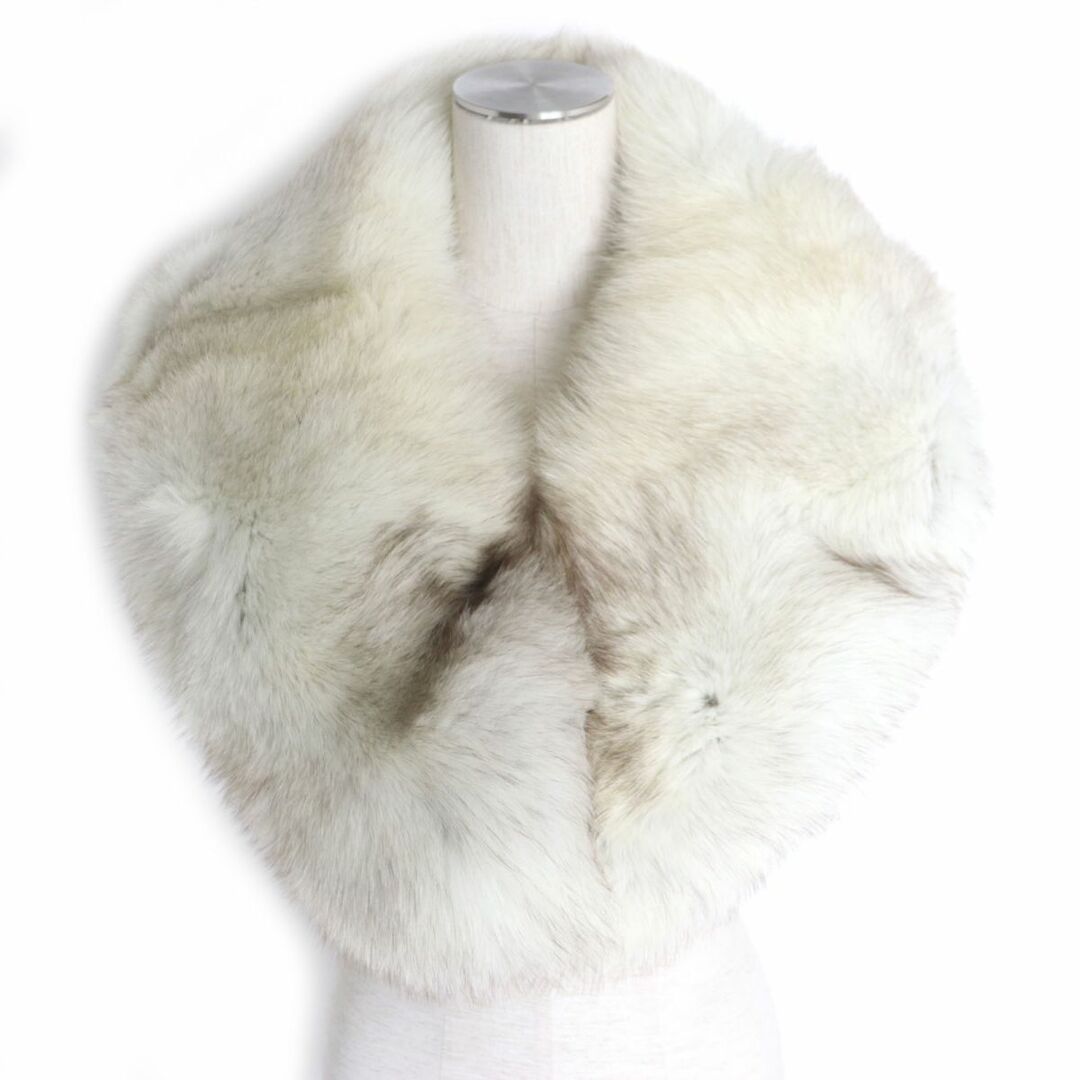 sagafurs - 美品▽SAGA FURS FOX サガフォックス 本毛皮ショール