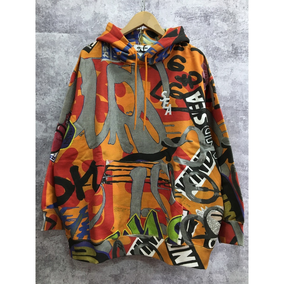 パーカーWIND AND SEA × LEE KANKYO HOODIE ウィンダンシー 李 漢強 パーカー【3248-004】