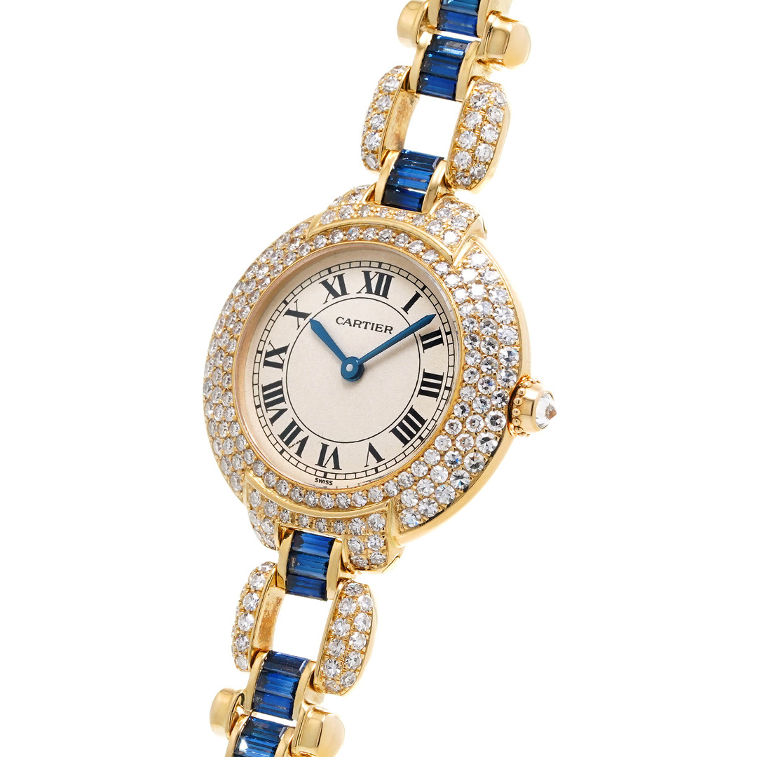 Cartier(カルティエ)の中古 カルティエ CARTIER WL4013CX シルバー レディース 腕時計 レディースのファッション小物(腕時計)の商品写真