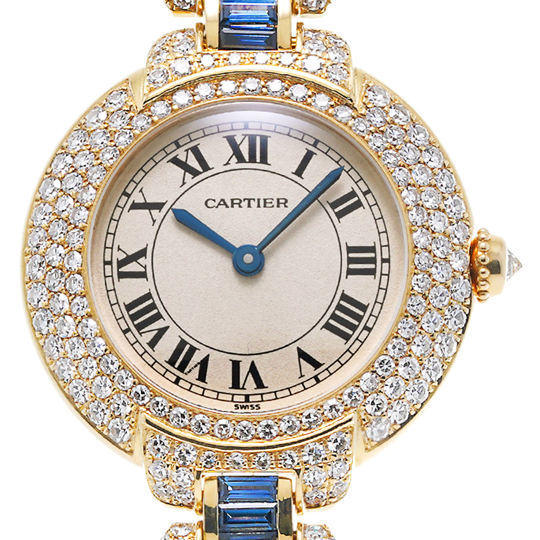 Cartier(カルティエ)の中古 カルティエ CARTIER WL4013CX シルバー レディース 腕時計 レディースのファッション小物(腕時計)の商品写真