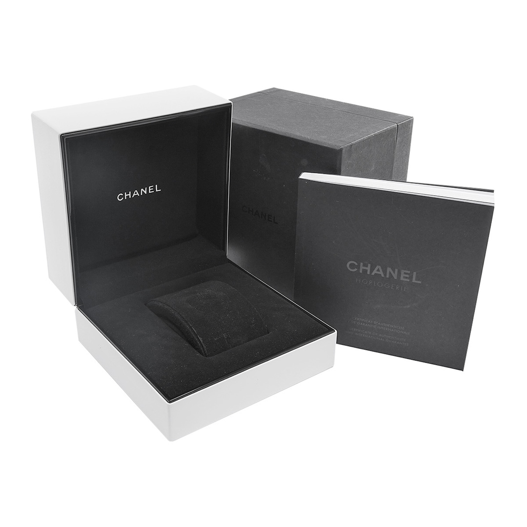 CHANEL(シャネル)の中古 シャネル CHANEL H6526 ブラックラッカー /ダイヤモンド メンズ 腕時計 メンズの時計(腕時計(アナログ))の商品写真