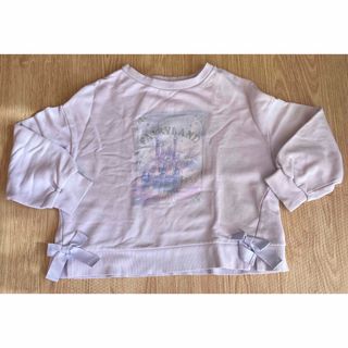 メゾピアノジュニア(mezzo piano junior)のメゾピアノ  ジュニア　ユニコーン　裏起毛　トレーナー　スウェット　140(Tシャツ/カットソー)