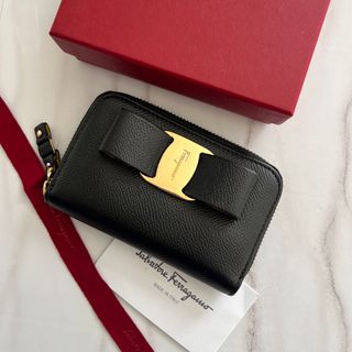 919 美品 Ferragamo サルヴァトーレフェラガモ 小銭入れ 財布