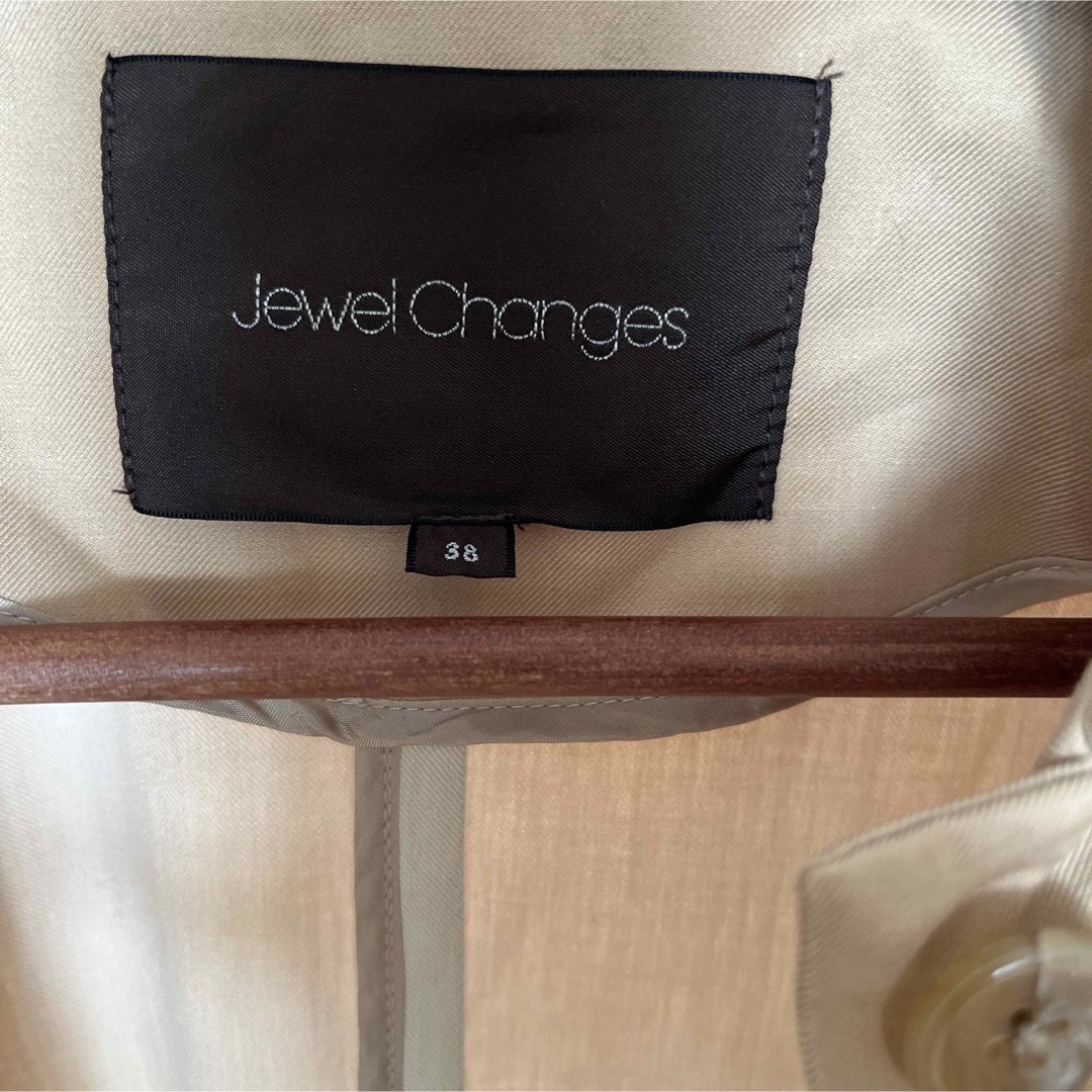 Jewel Changes(ジュエルチェンジズ)のジュエルチェンジズ　ロングコート　トレンチ レディースのジャケット/アウター(ロングコート)の商品写真