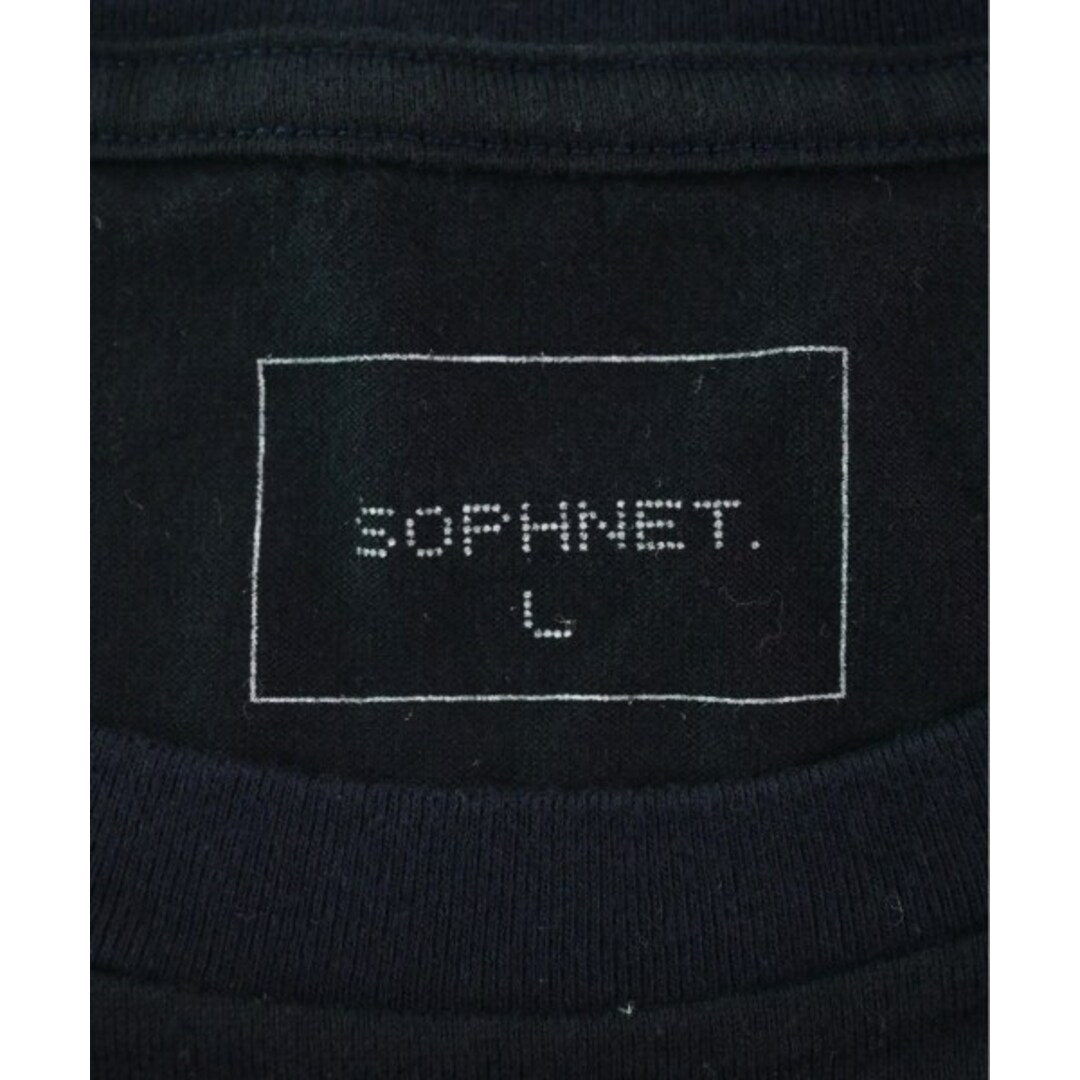 SOPHNET.(ソフネット)のSOPHNET. ソフネット Tシャツ・カットソー L 紺 【古着】【中古】 メンズのトップス(Tシャツ/カットソー(半袖/袖なし))の商品写真