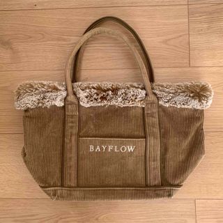 ベイフロー(BAYFLOW)のBAYFLOW コーデュロイトートバッグ(トートバッグ)