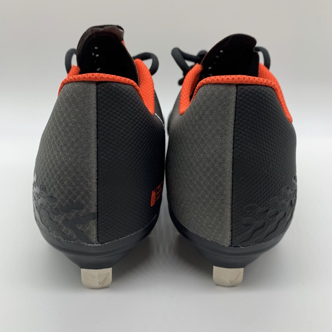 NIKE 野球 スパイク ブラック オレンジ 黒 金具 ポイント 軽量 28㎝ NIKE 野球 スパイク ブラック オレンジ 黒 金具 ポイント 軽量 28㎝