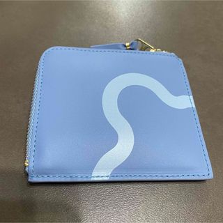 ウォレットコムデギャルソン(WALLET COMME des GARCONS)のルビーアイL字型ZIP財布(SA3100RE)BLUE(財布)