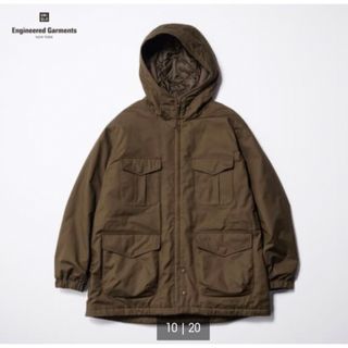 ユニクロ(UNIQLO)のUNIQLO ENGINEERED GARMENTS Lサイズ　ブラウン(ブルゾン)