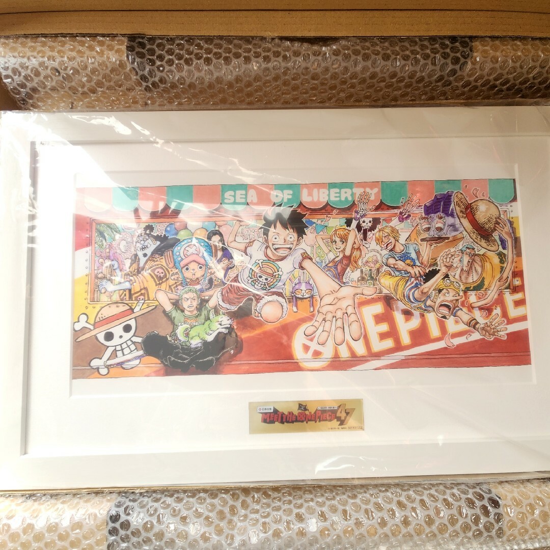 日本生命/ニッセイ/ONE PIECE/ワンピース/額装高精細複製原画の 日本生命/ニッセイ/ONE PIECE/ワンピース/額装高精細複製原画の