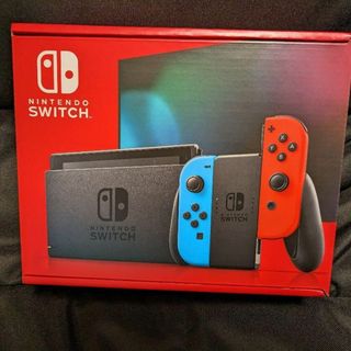 Nintendo Switch 本体　任天堂　スイッチ　ネオンブルー　おまけ付け