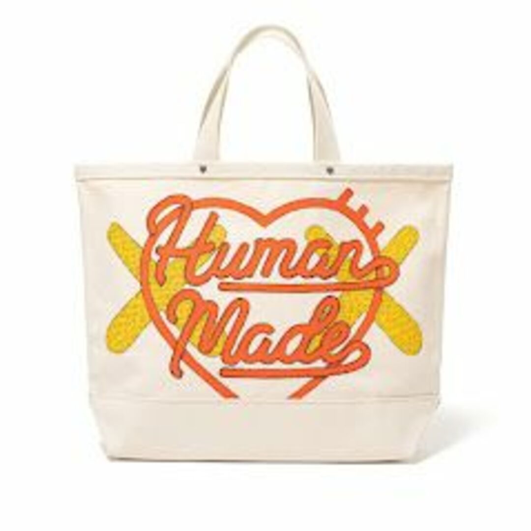 HUMAN MADE(ヒューマンメイド)のKAWS MADE TOTE BAG LARGE #2 HUMAN MADE メンズのバッグ(トートバッグ)の商品写真