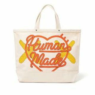 ヒューマンメイド(HUMAN MADE)のKAWS MADE TOTE BAG LARGE #2 HUMAN MADE(トートバッグ)