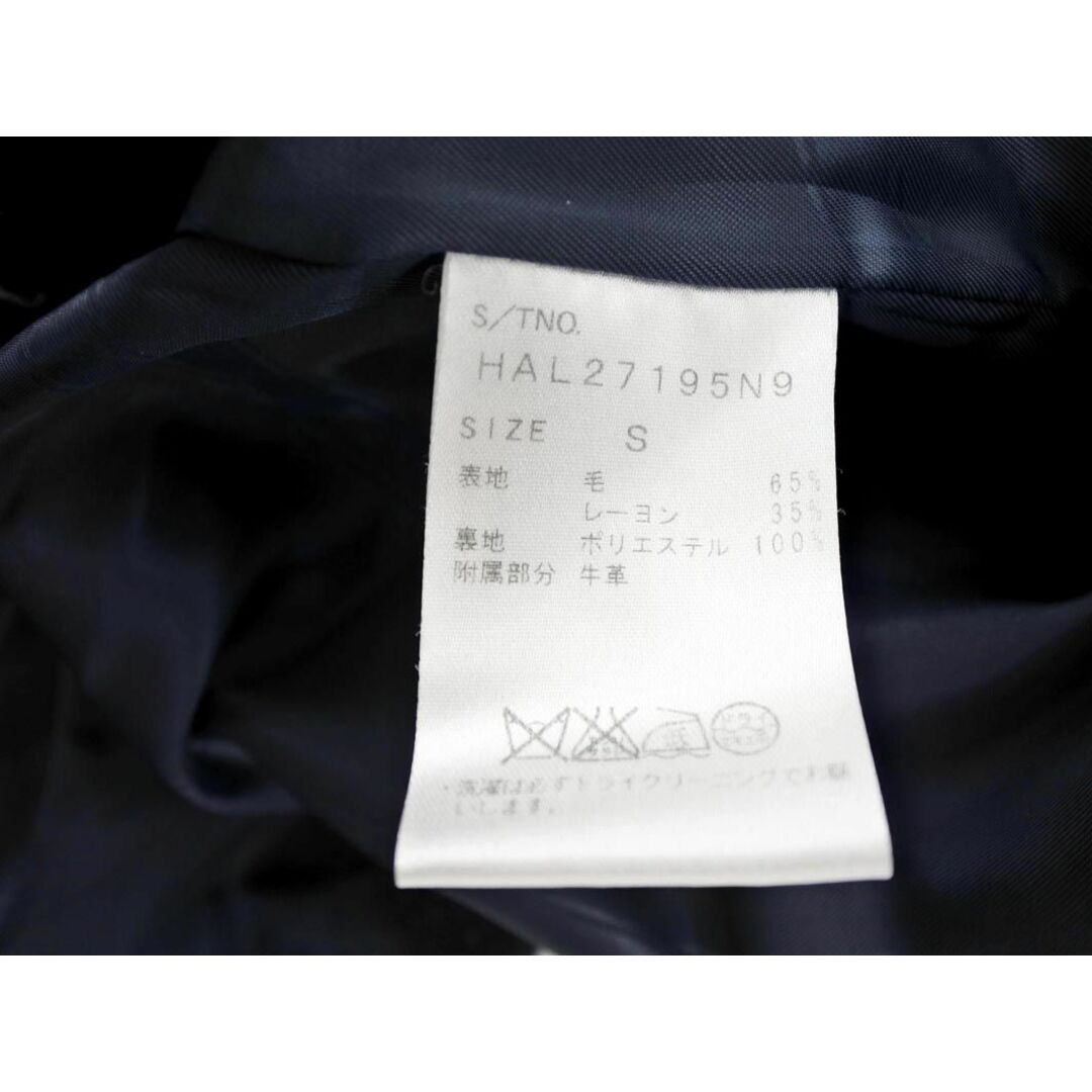 HARE(ハレ)のHARE ハレ ウール混 ショート ダッフル コート sizeS/濃紺 ◆■ レディース レディースのジャケット/アウター(ダッフルコート)の商品写真