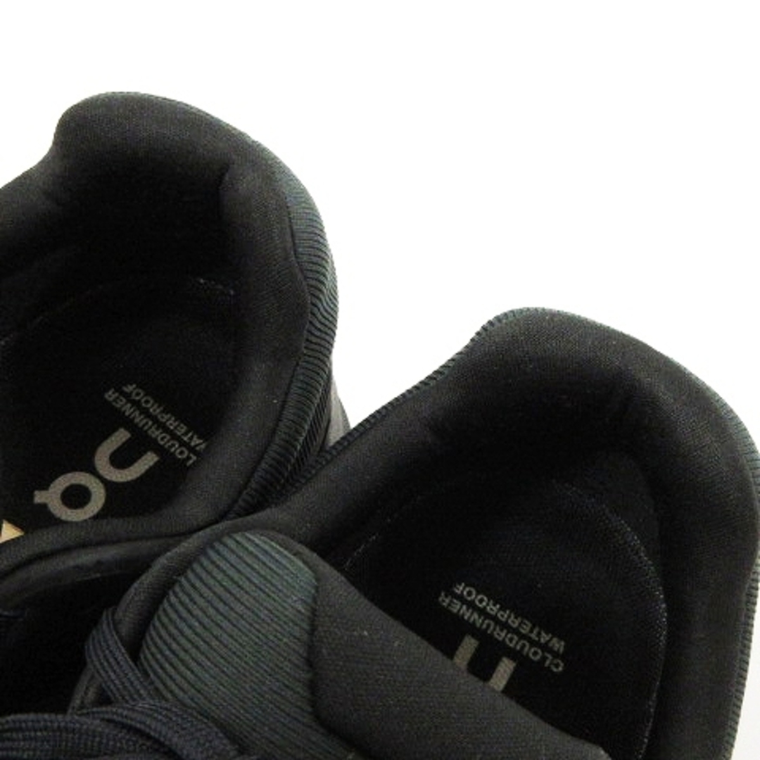 other(アザー)のオン クラウドランナー スニーカー ウォータープルーフ 黒 26.5 ■SM0 メンズの靴/シューズ(スニーカー)の商品写真