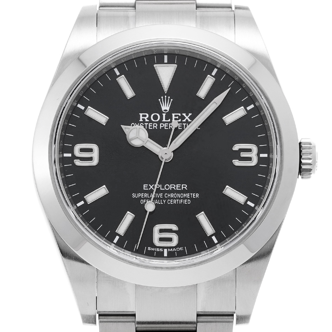 中古 ロレックス ROLEX 214270 ランダムシリアル ブラック メンズ 腕時計