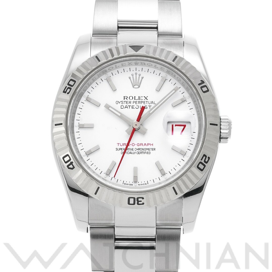 腕時計(アナログ)ロレックス ROLEX 116264 F番(2000年頃製造) ホワイト メンズ 腕時計