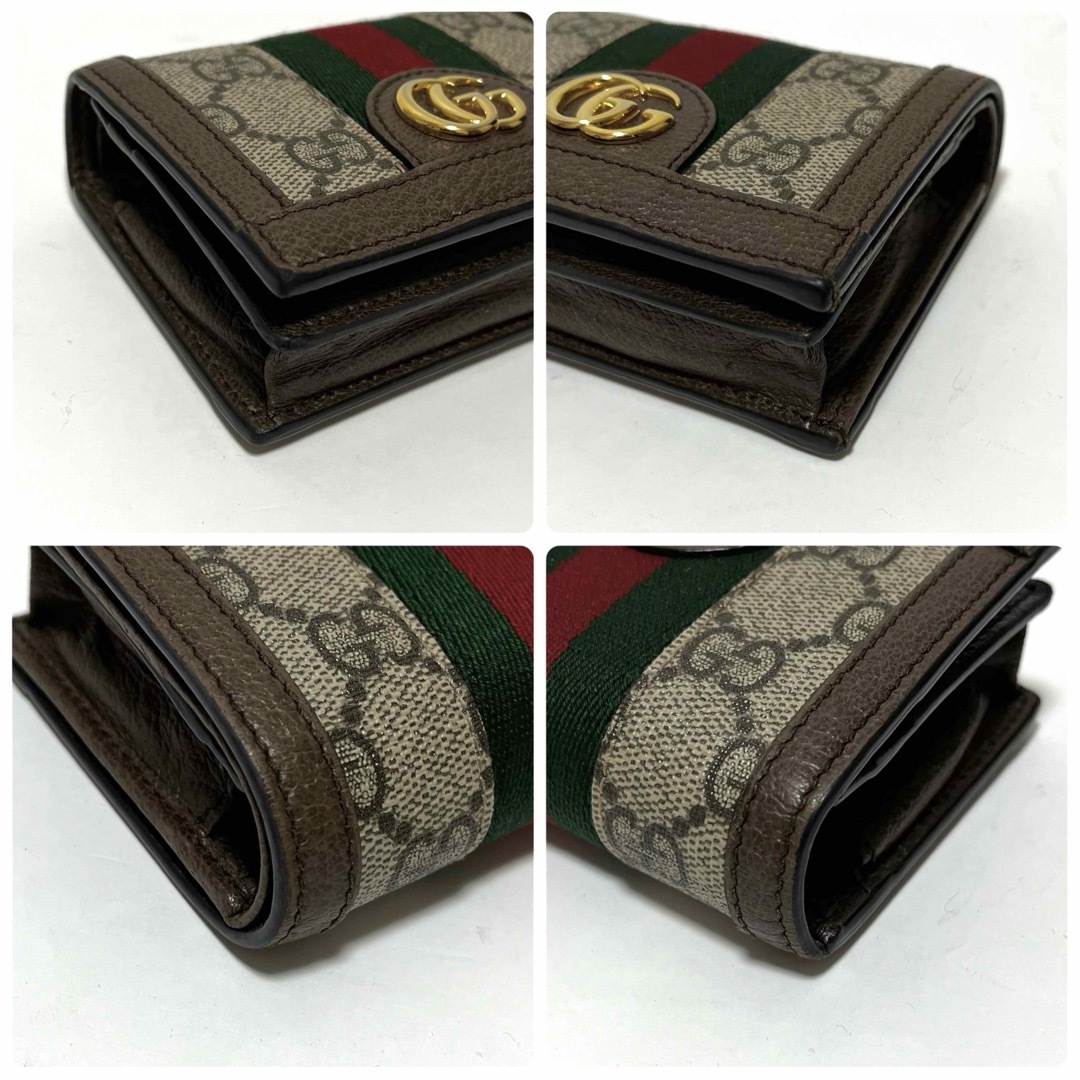 Gucci - 576 箱付✨美品✨グッチ オフィディア 財布 GGマーモント