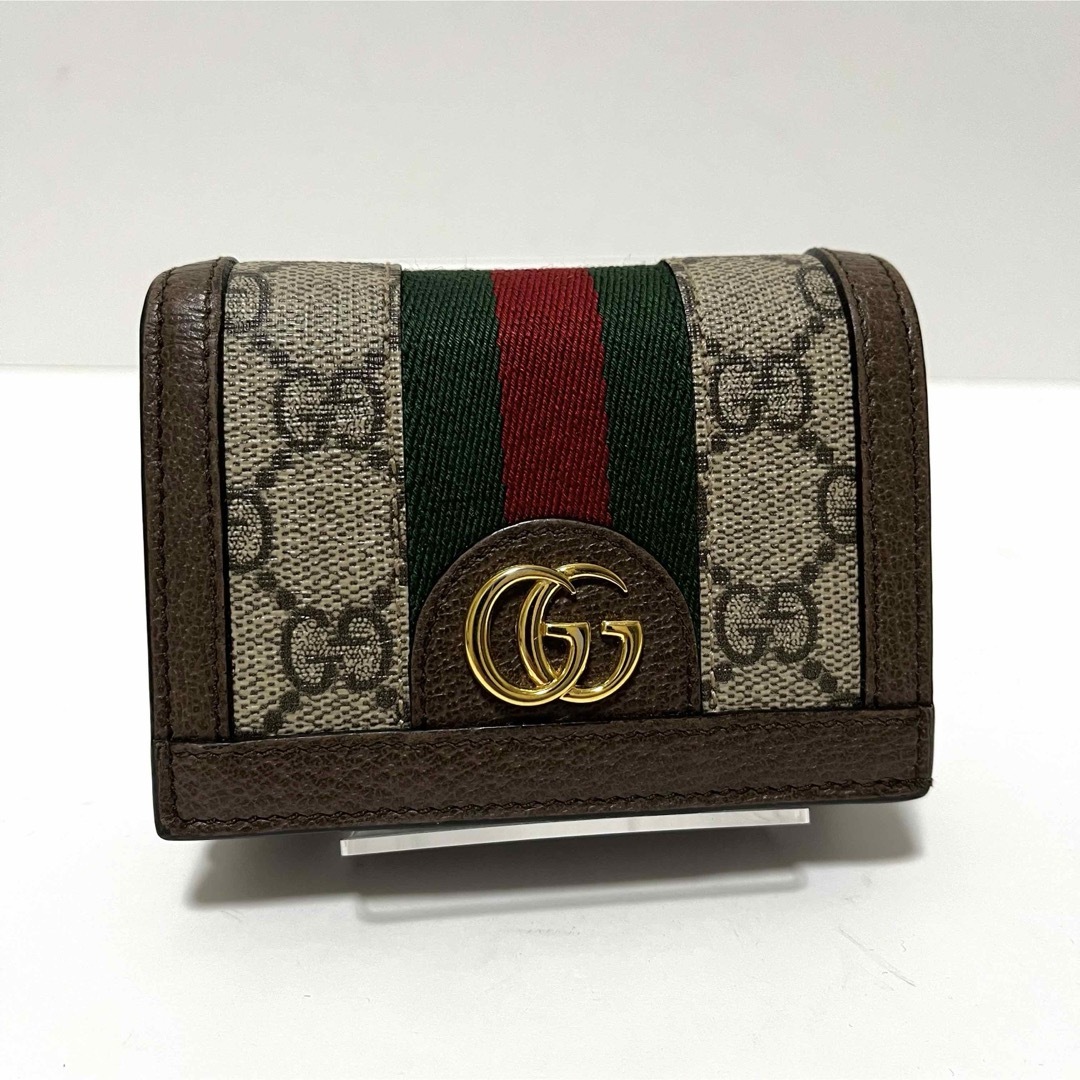 Gucci - 576 箱付✨美品✨グッチ オフィディア 財布 GGマーモント ...