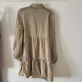 ザラ(ZARA)のZara カーキワンピース(ミニワンピース)