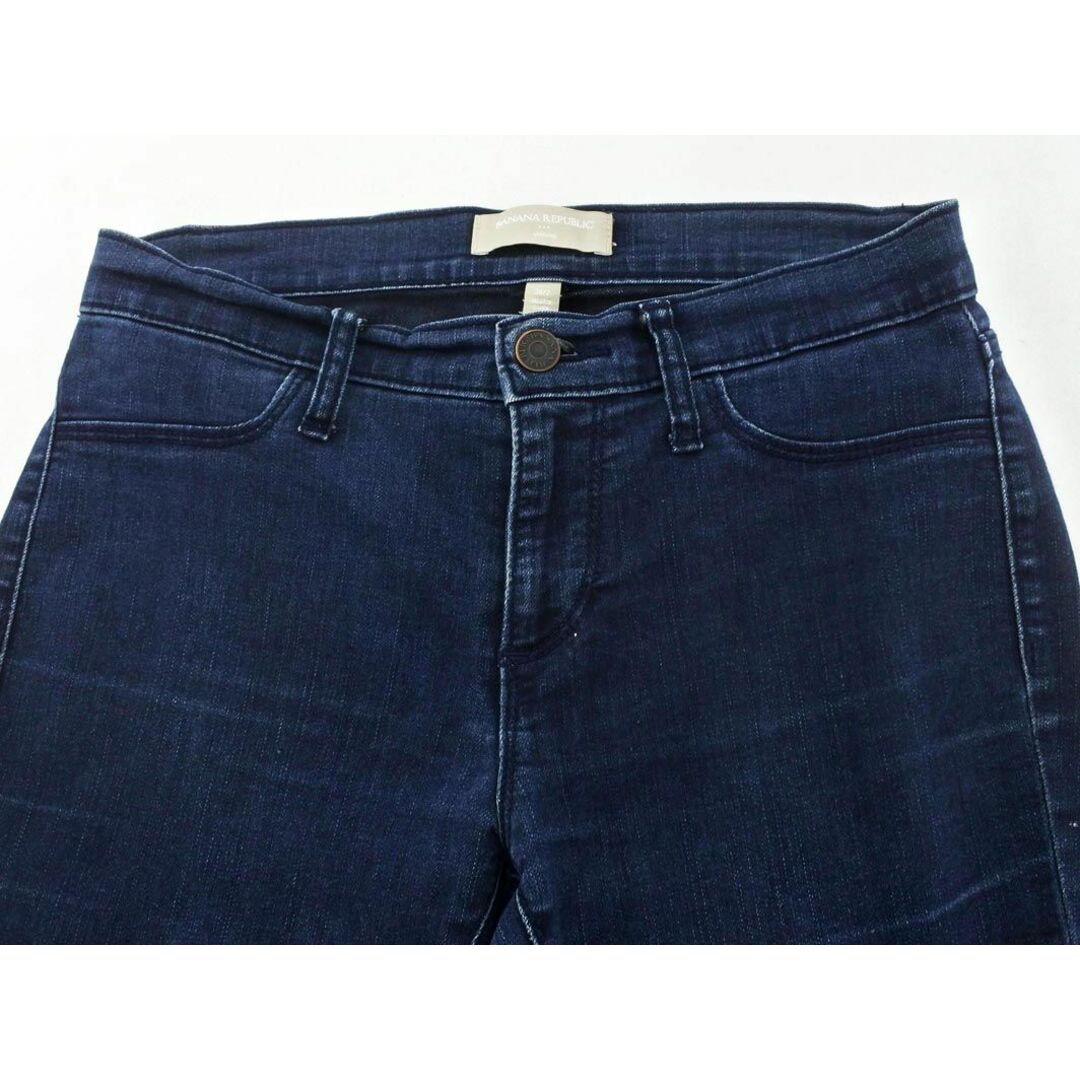 Banana Republic(バナナリパブリック)のBANANA REPUBLIC バナナリパブリック USED加工 スキニー デニムパンツ size26/2/青 ■■ レディース レディースのパンツ(デニム/ジーンズ)の商品写真