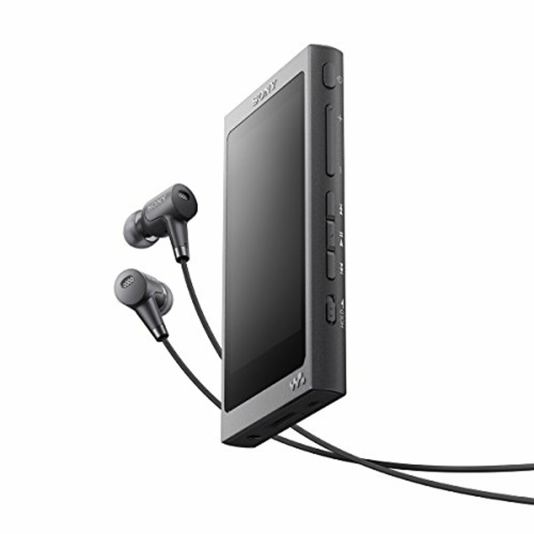ソニー ウォークマン Aシリーズ 32GB NW-A36HN : Bluetooth/microSD/ハイレゾ対応 ノイズキャンセリング機能搭載 ハイレゾ対応イヤホン付属 チャコールブラック NW-A