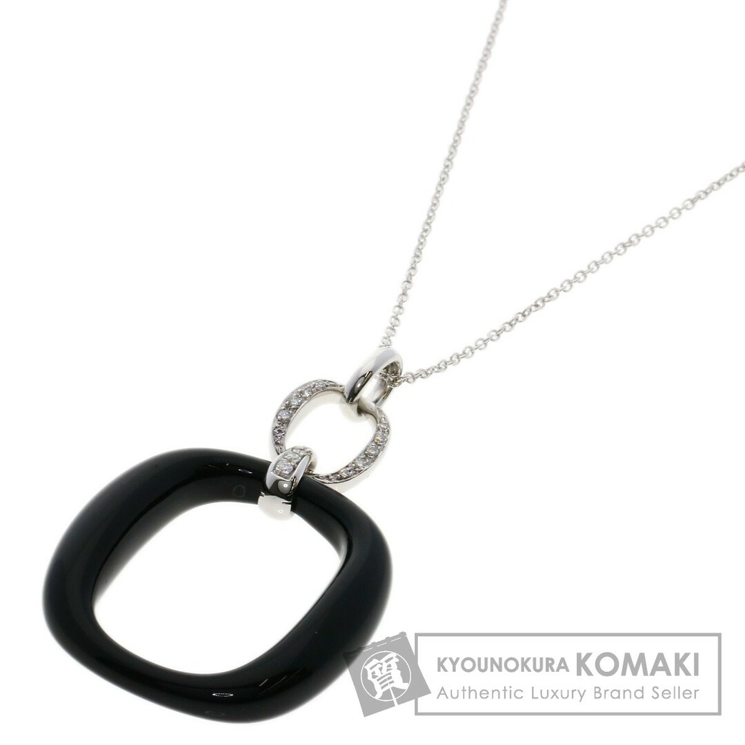 Damiani - Damiani ディーレース ダイヤモンド オニキス ネックレス K18WG レディース