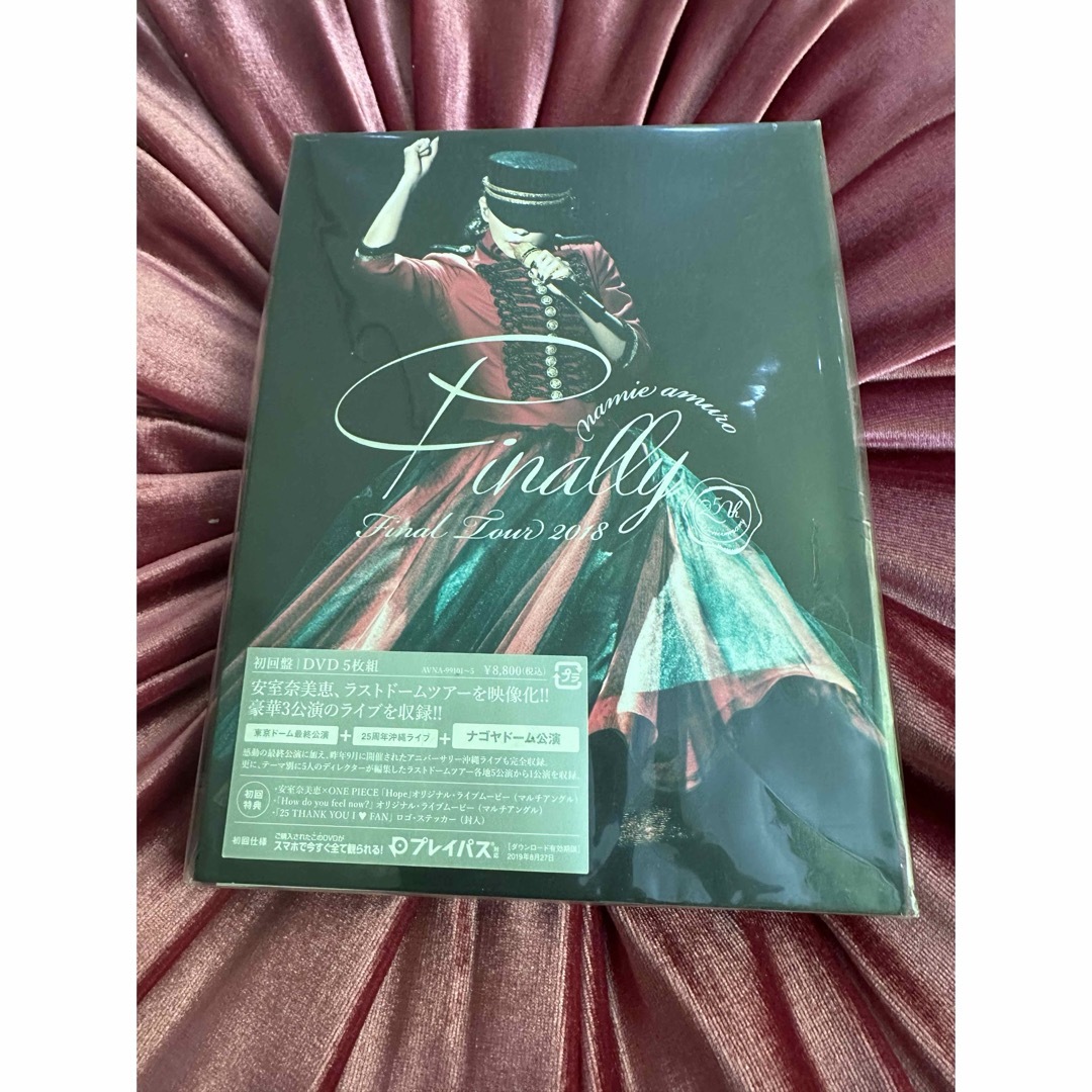 avex(エイベックス)のnamie amuro Final Tour 2018 ～Finally〜 エンタメ/ホビーのDVD/ブルーレイ(ミュージック)の商品写真